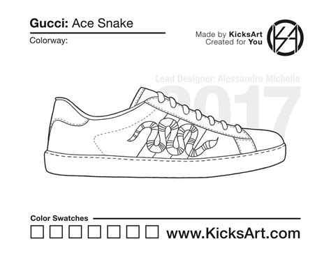 small gucci coloring pages|gucci ace snake coloring pages.